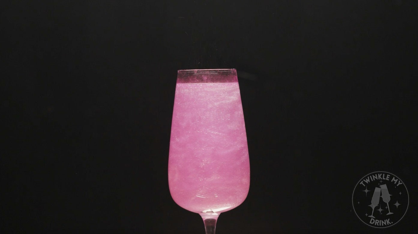 Paillettes pour cocktails Rose pour des boissons éblouissantes