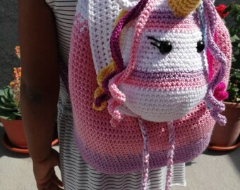 té Mejor hostilidad Crochet unicorn - Etsy España