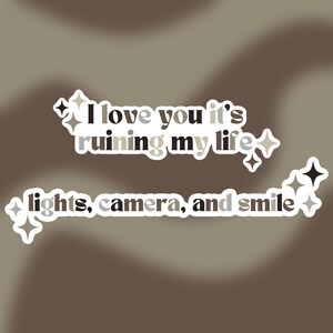 Taylor Swift Lyric Stickers l All Eleven Eras image 6