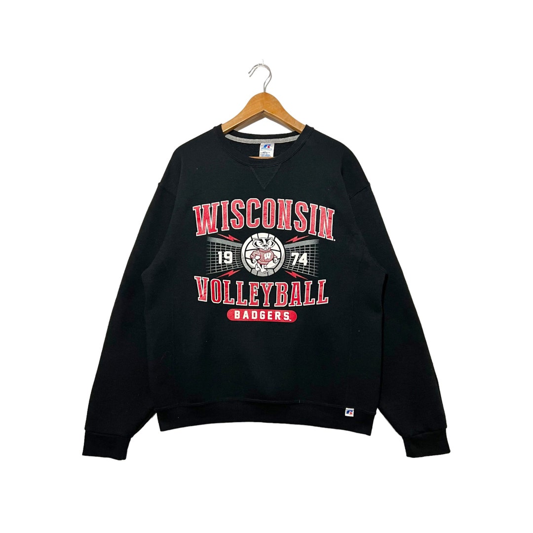 Vintage Wisconsin Volleyball Badgers University of Etsy