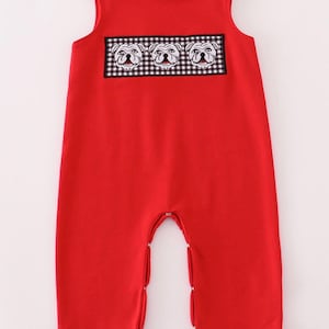 Georgia Bulldog Embroidered Jon Jon
