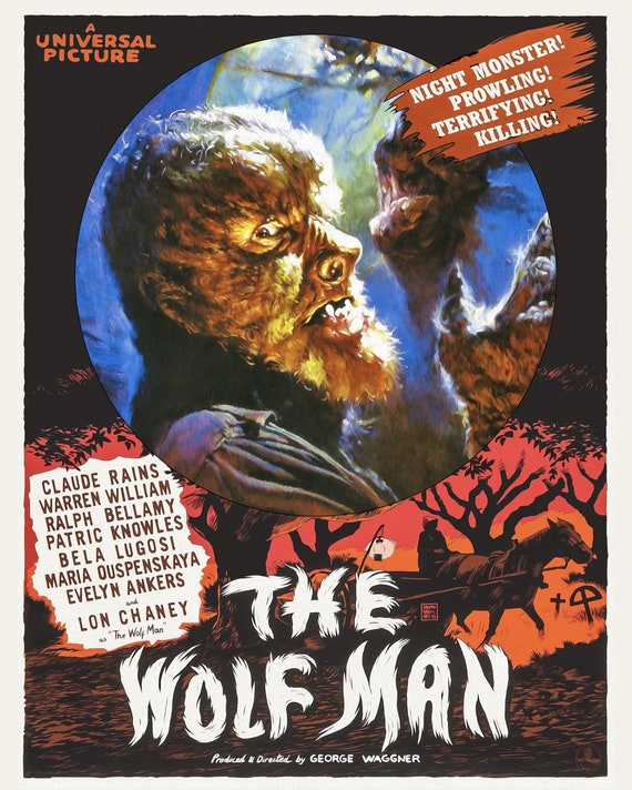 Werewolf by Night Gets Classic Movie Monster Treatment In Fan Poster