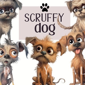 Cartoon Dog Clipart Puppy Clipart cute dogs clip art, dog illustration Dog graphics, Cute dog illustration, Scruffy Dog Clipart, Cartoon Dog