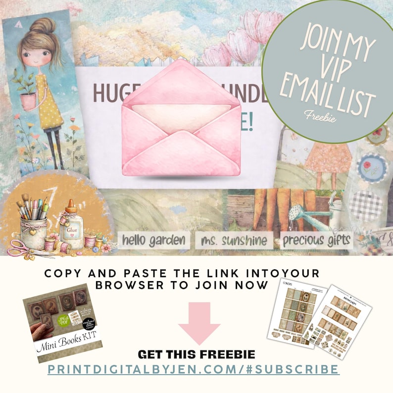 Junk Journal Mini Folio Kit Bundle: All 2026 Kits Included (digital ...