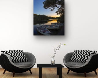 Glencorse Reservoir Sunset Print: Scotland Landscape Photography