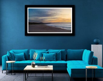 Spirit Bay Sunset Print: New Zealand Coastal Photography