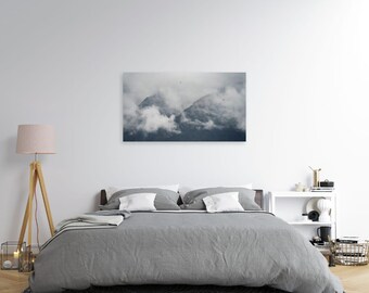 Mount Cook Photography Print: New Zealand Mountain Landscape