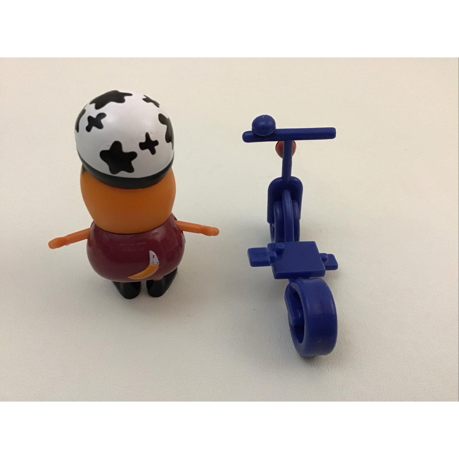 Peppa Pig Freddy Fox Figure and Bicycle 2pc Bike Ride Set Jazwares - Etsy