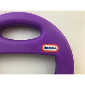 Little Tikes Tambourin Musical Instrument Violet Préscolaire Fun vintage Jouet image 2