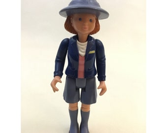 Fisher Price Loving Family Post Office Woman Mail Carrier Figure Vintage 1995