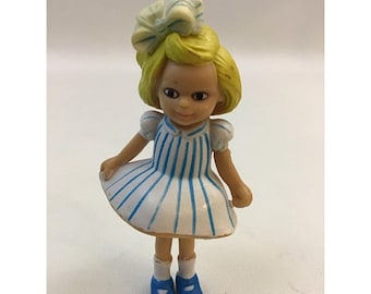 Pippi Longstocking Rubber Figures Vintage 1980s By Astrid Lindgren Sweden Fig C