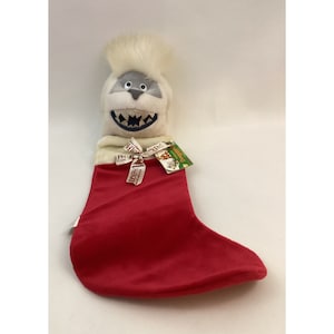CVS Rudolph Christmas Stocking 19” Abominable Snowman Bumble 1999 NWT Old Stock