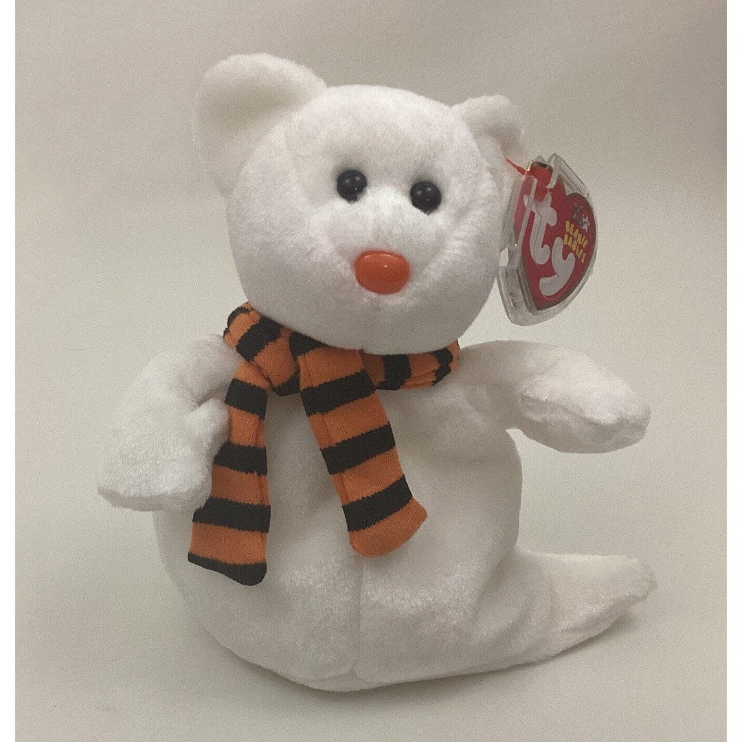 Ty Beanie Babies Quivers the Ghost Bear Tags 2003 Etsy