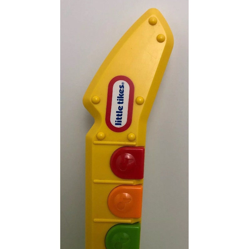 Little Tikes Guitar Musical Pop Tunes Big Rocker Electric Guitar Green