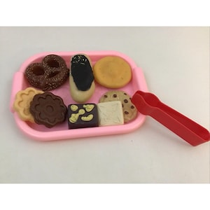 Fisher Price Fun With Food Mixed Lot Pretend Food Play MTC Desserts Cookie