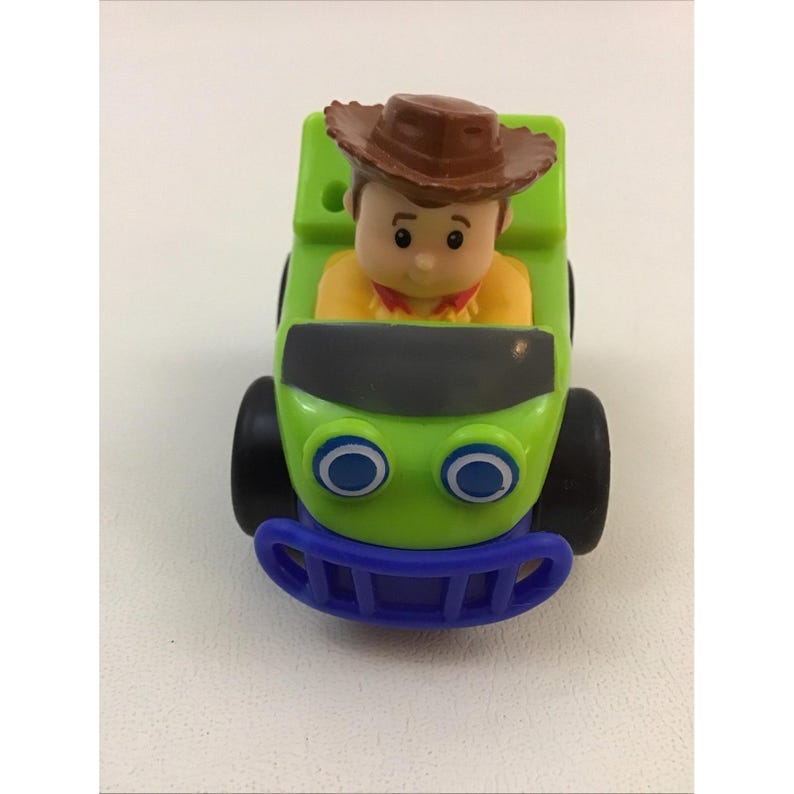 Wheelies Toy Rip Fisher Price Little People Wheelies Toy Story Woody RC Mini Car - Etsy