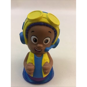 Bubble Guppies Roll N Go Sliders Replacement Yellow Helicopter Goby Figure