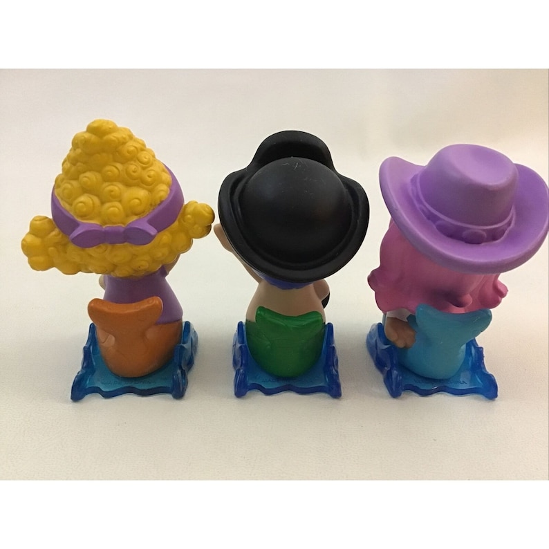 Bubble Guppies Fisher Price Pirate Gil Cowgirl Molly Deema Lot Rolling