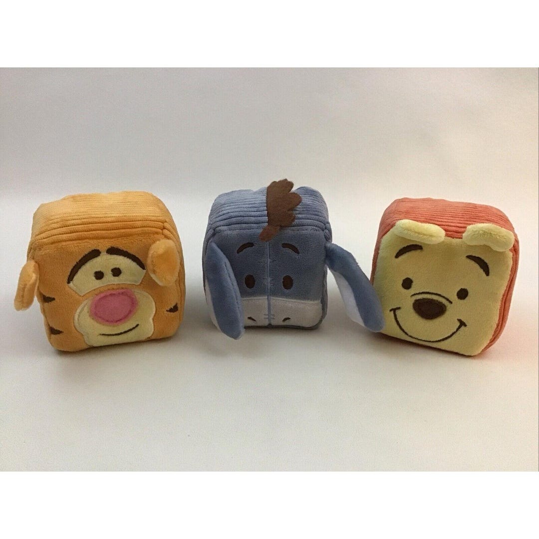 Hallmark Baby Rattle Hallmark Disney Winnie the Pooh Tigger Eeyore Baby Infant Rattles ...