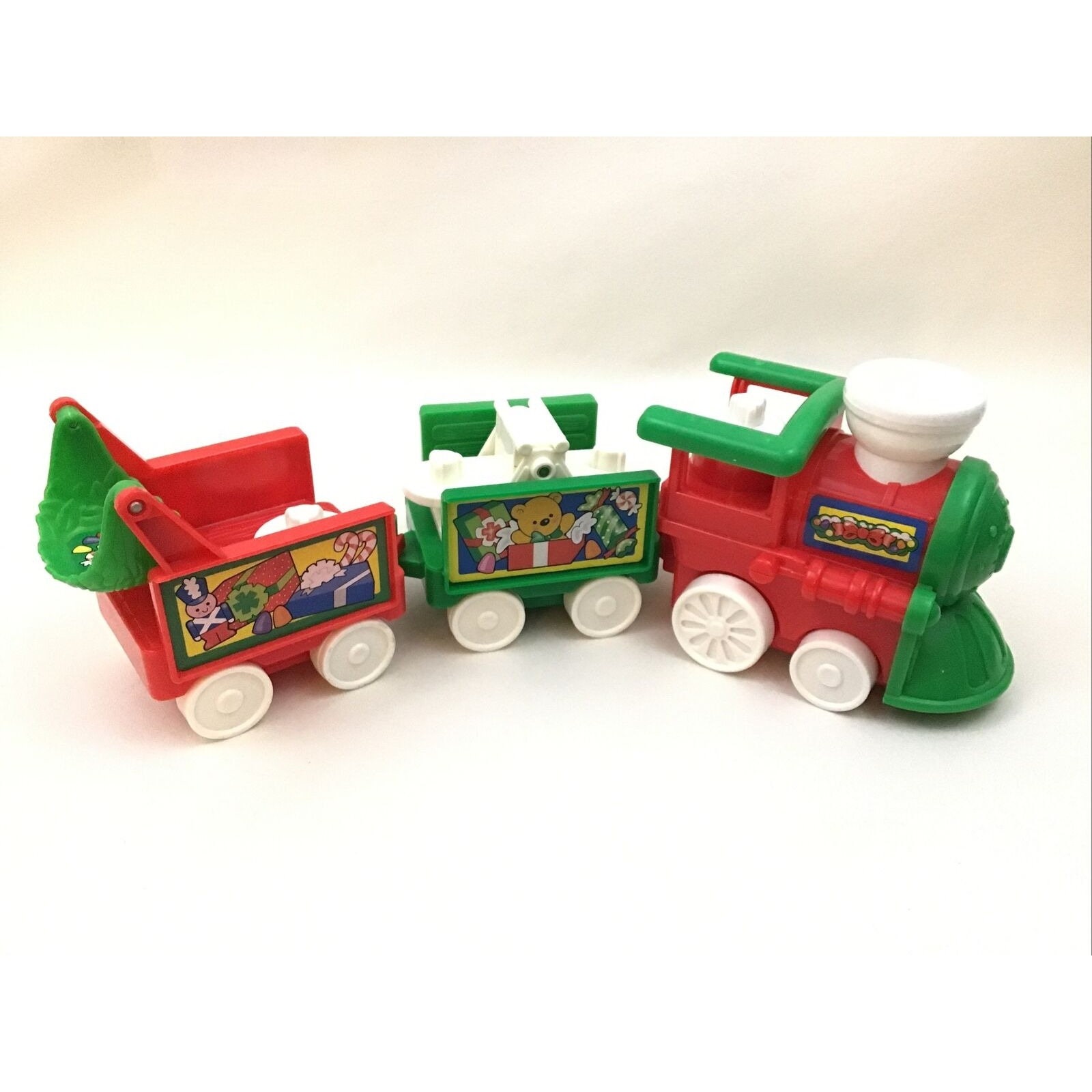 Fisher Price Musical Santa Christmas Train con Little people Works 2002 Etsy Mexico
