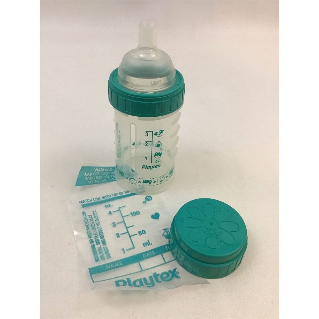Playtex Bottles With Liners Reviews Playtex Baby Bottle Green