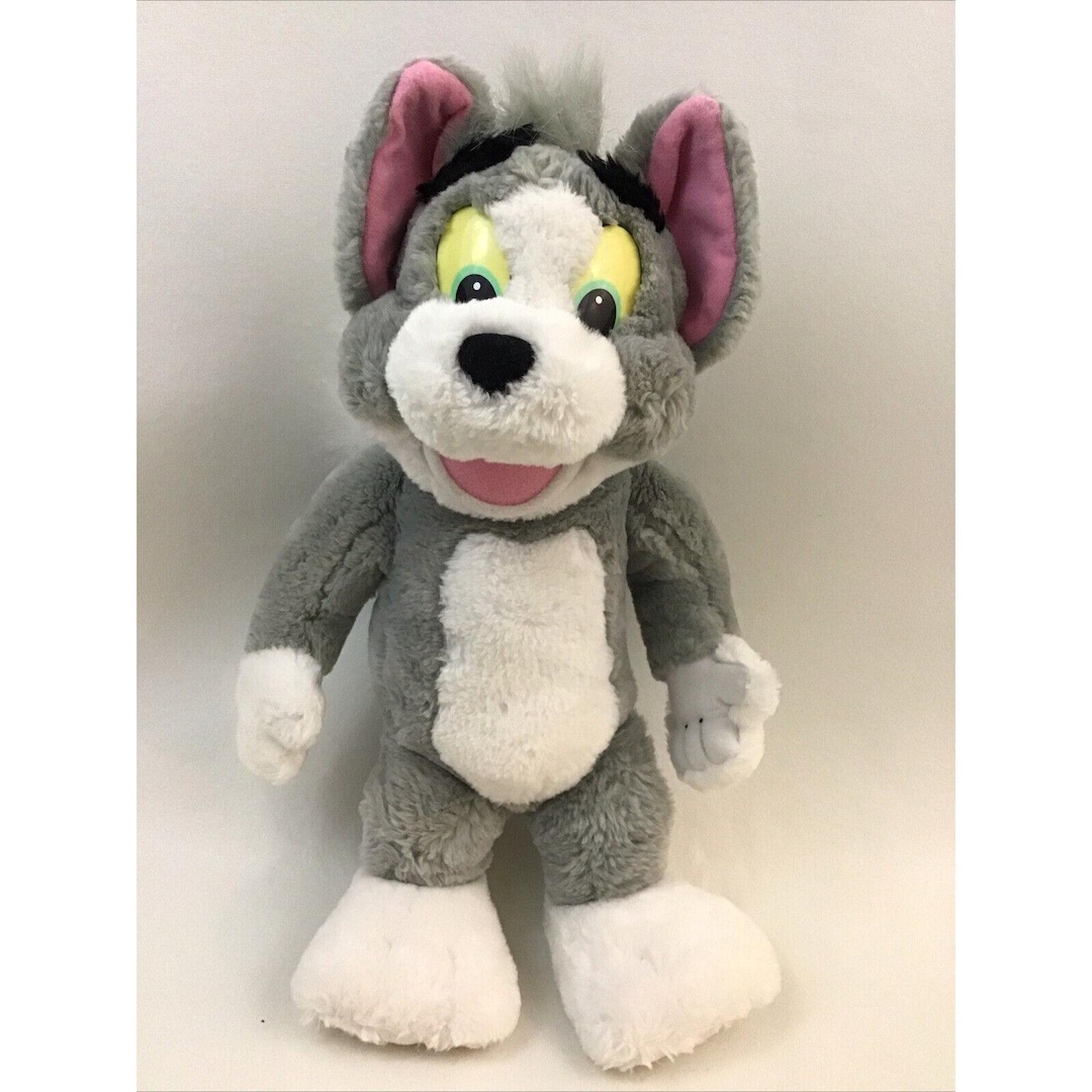tom-and-jerry-tom-the-cat-plush-1993-doll-toy-15-mattel-arcotoys