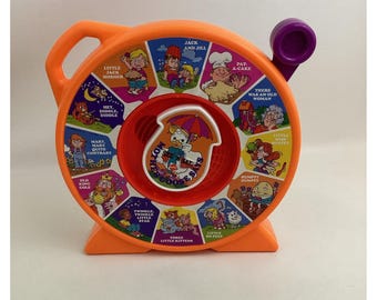 See N Say Mother Goose Says Learn Nursery Rhymes Vintage 1989 Mattel
