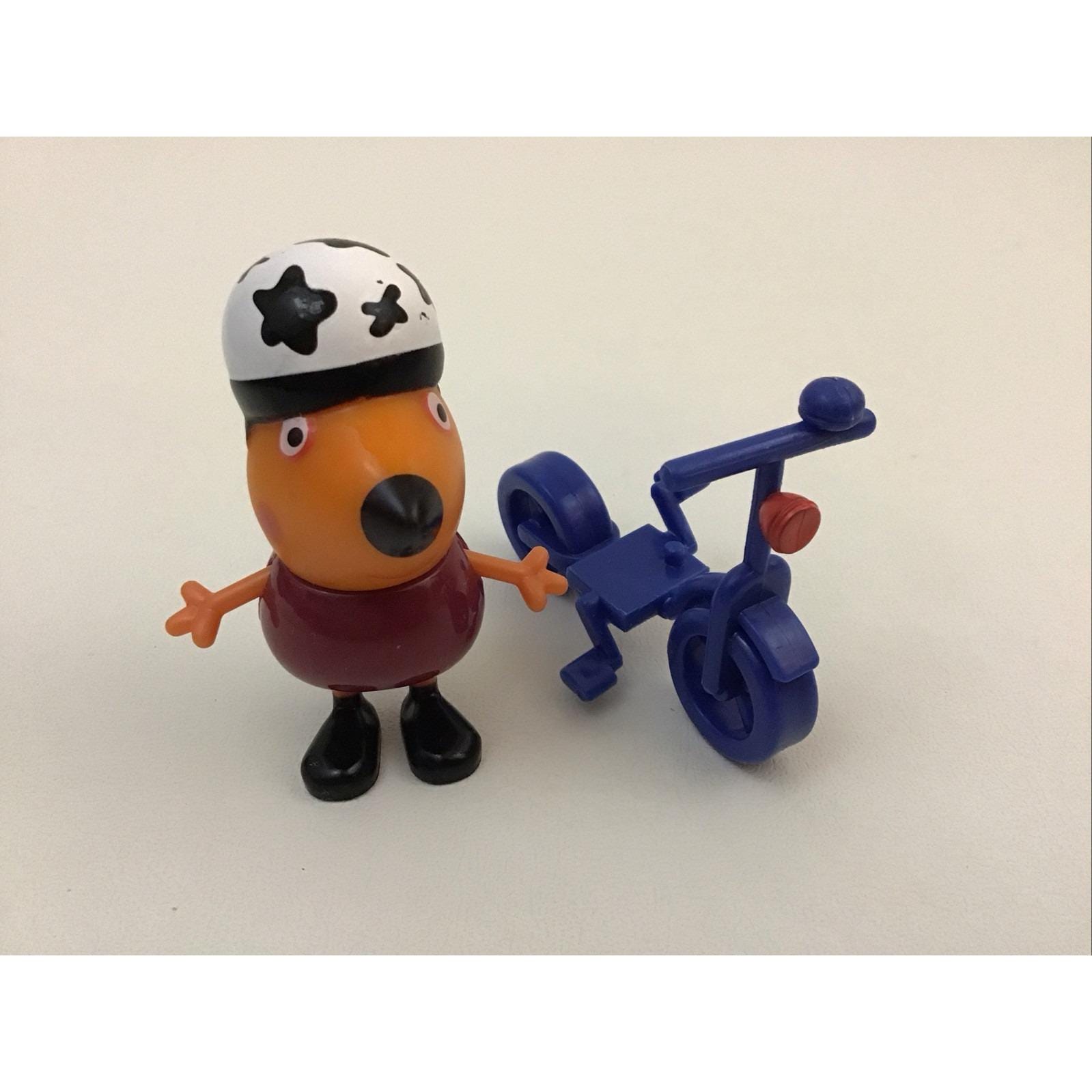 Peppa Pig Freddy Fox Figure and Bicycle 2pc Bike Ride Set Jazwares - Etsy