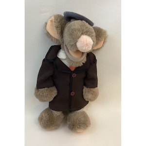 The Touchable Commonwealth You Dirty Rat Stuffed Animal Plush  Toy 1987 VTG