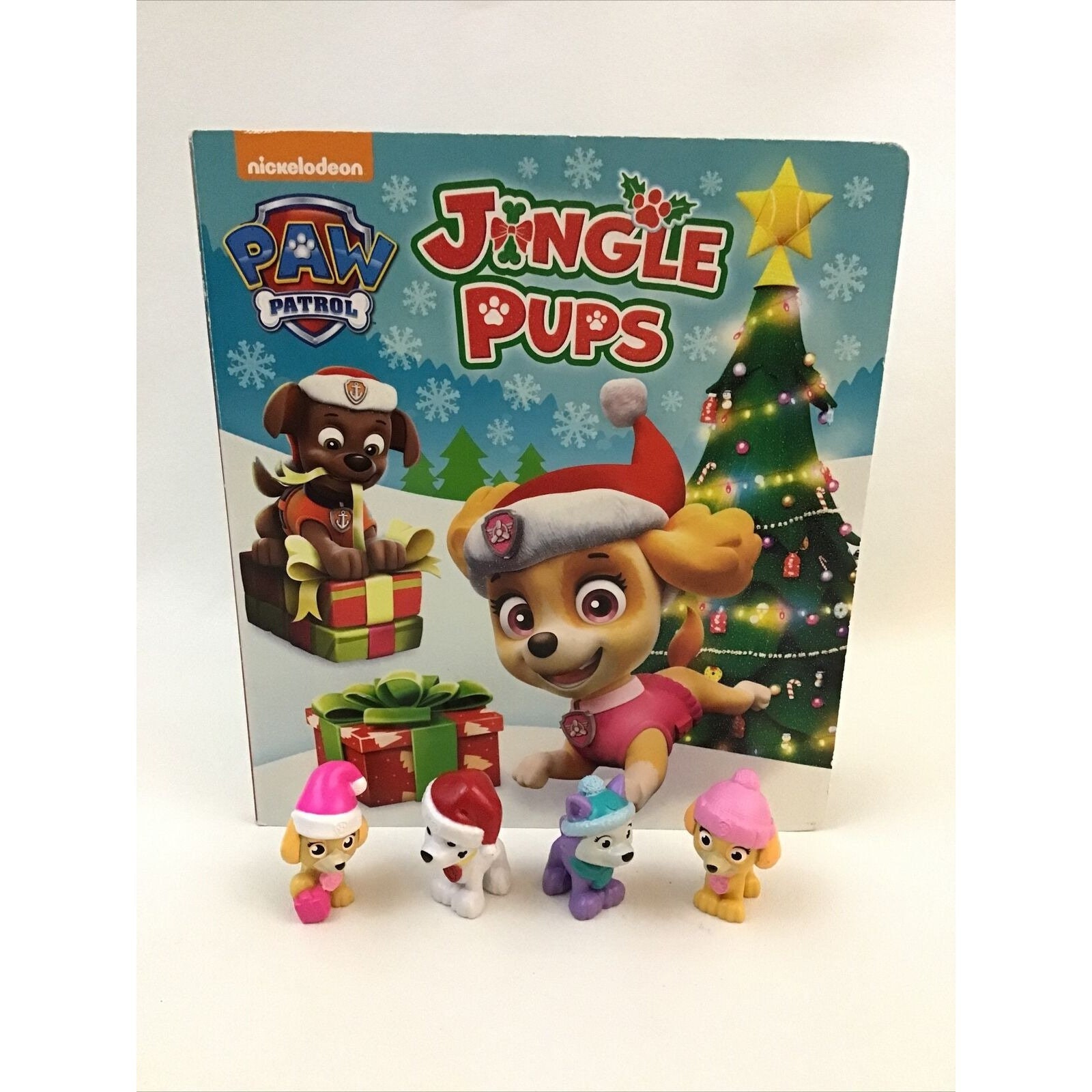 Jingle　Pups　Board　Paw　Patrol　Holiday　Winter　Book　Etsy　Christmas　W/
