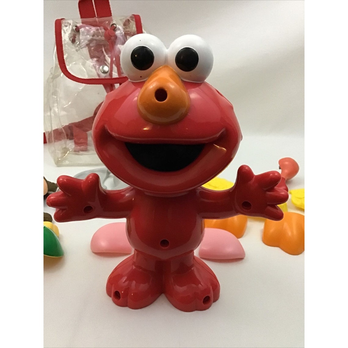 Sesame Street Elmos World Silly Parts Talking Elmo Elephant - Etsy