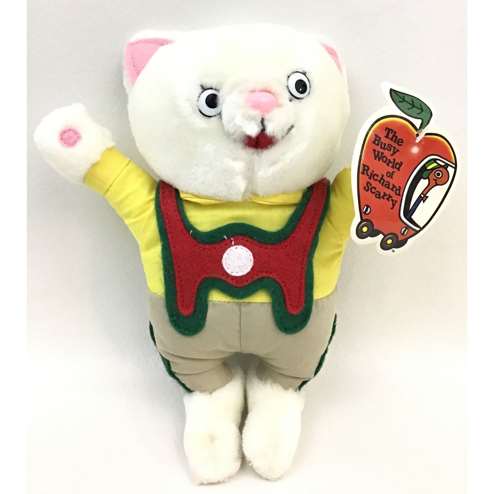 Richard Scarry Busytown Plush 8 Huckle Cat 1992 Promo Cheer - Etsy