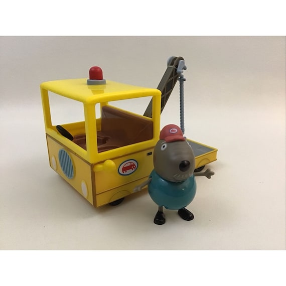 Peppa Pig Little Recovery Service Tow Truck Danny Dog Granddad 2003 Jazwares Etsy UK