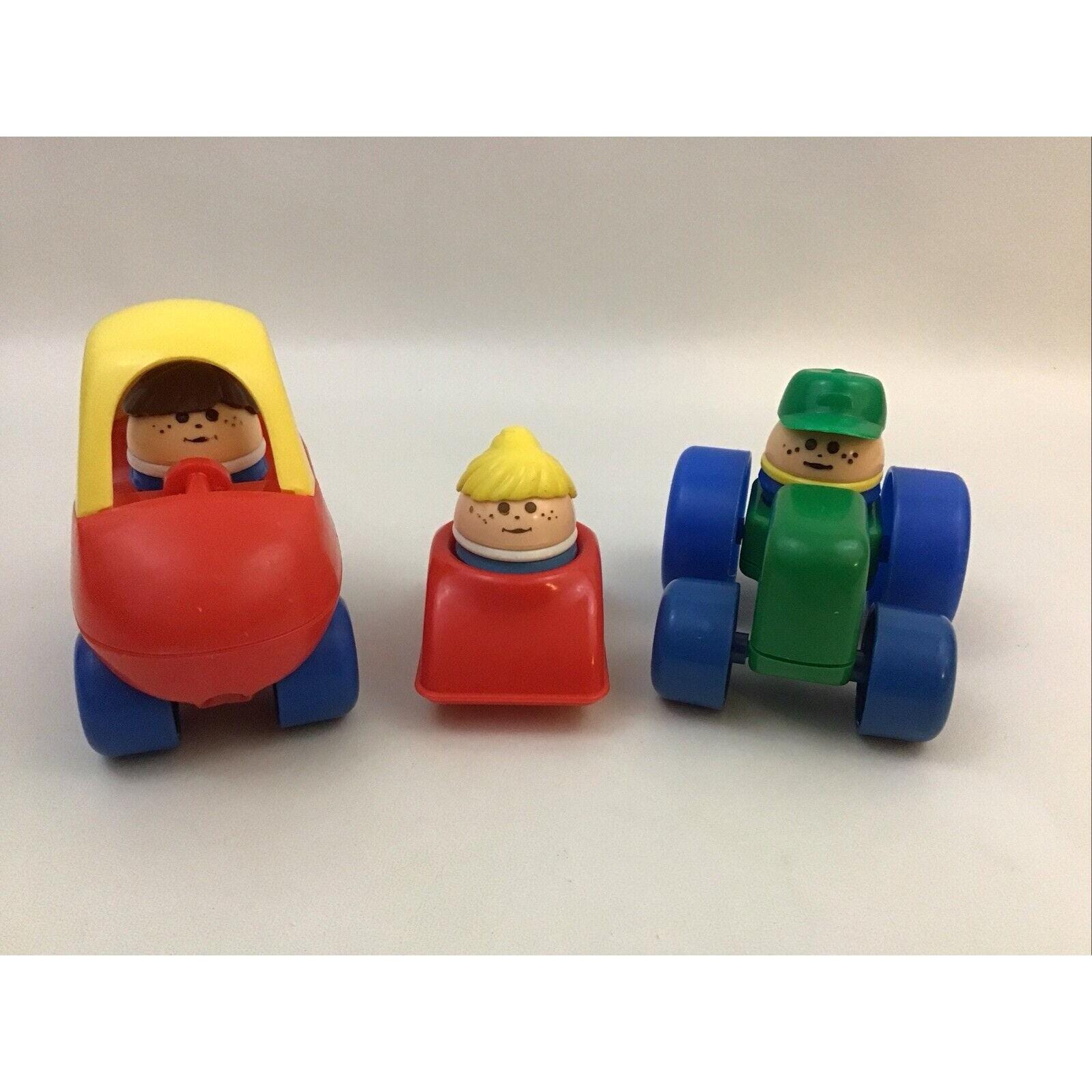 Little Tikes Toddle Tots Tractor Car Cozy Coupe Figures Lot of 6 Pieces Etsy