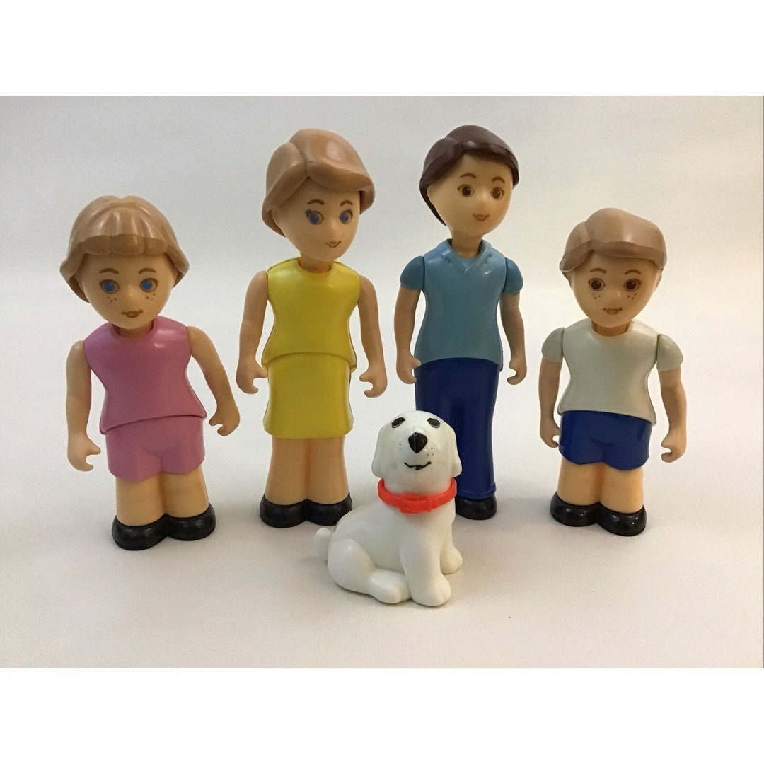 Little Tikes Dollhouse People Figures Family Lot Mom Dad Son Daughter