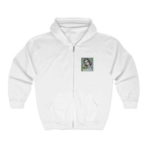 Nature-Inspired Unisex Zip Hoodie, Cozy Sweatshirt, Perfect Gift for Nature Lovers, Earth Day, Outdoor Adventures, Layering Essential