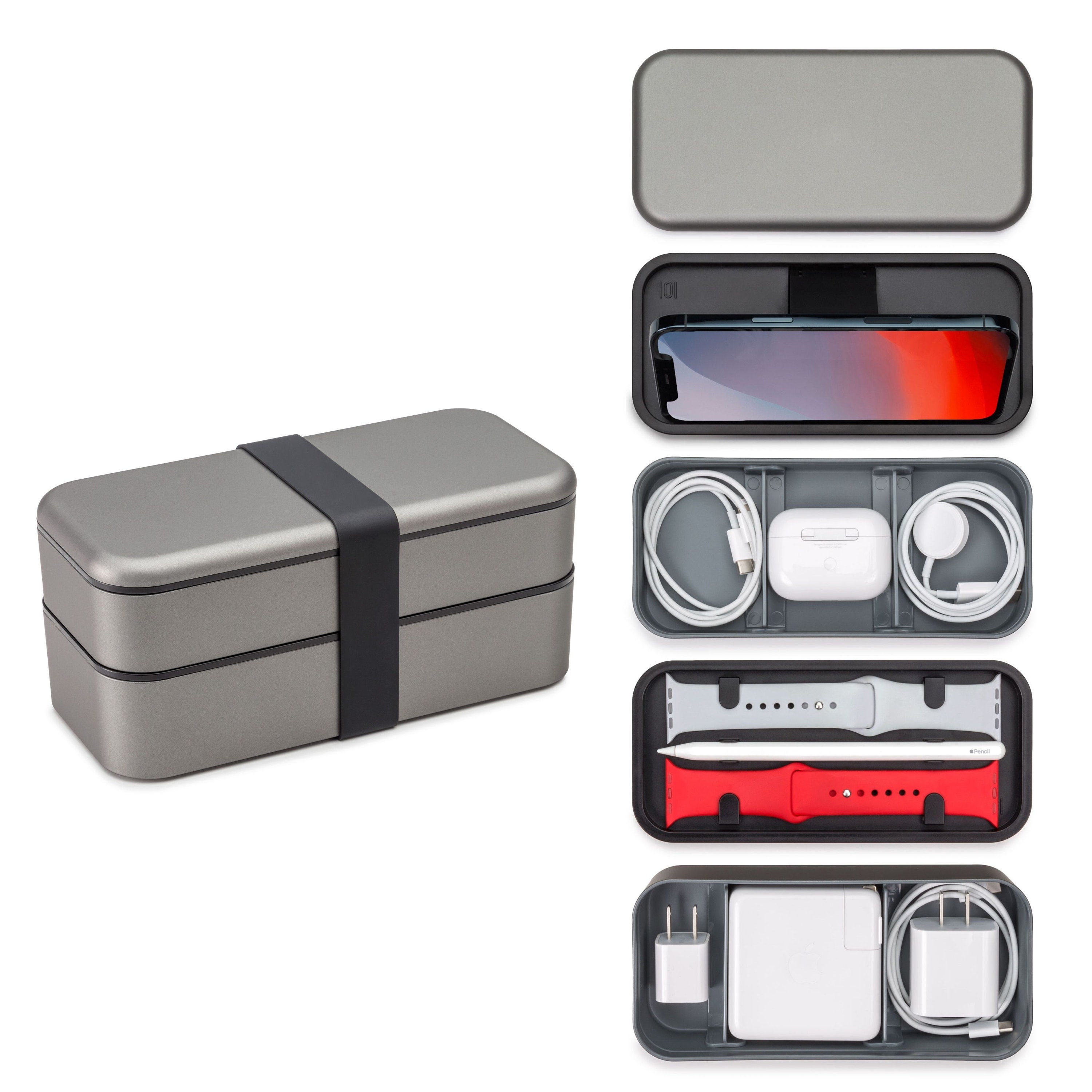 Bentostack TECH ORGANIZER, Cable Organizer, Desk Organizer, Tech