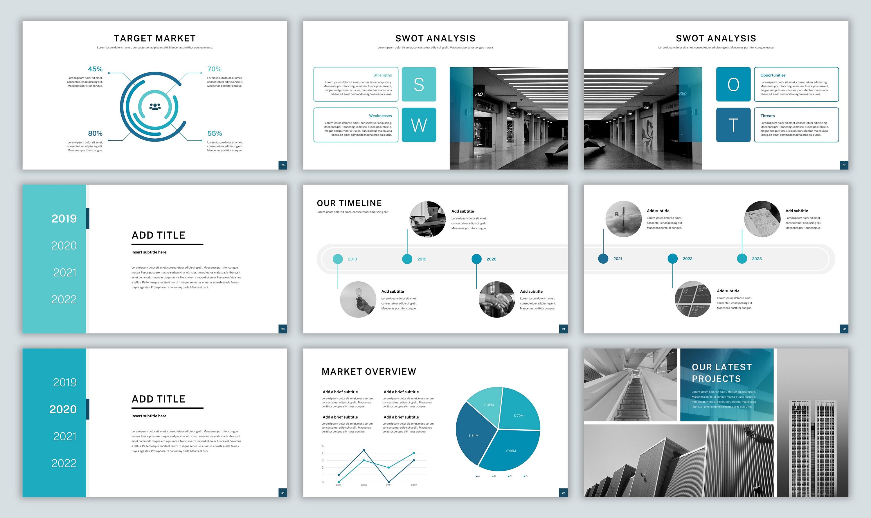 Premium Modern Business Powerpoint Presentation Template, 2026 Simple ...