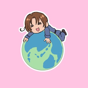 aph italy - keychain and sticker