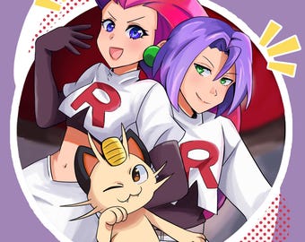 Team rocket print/poster