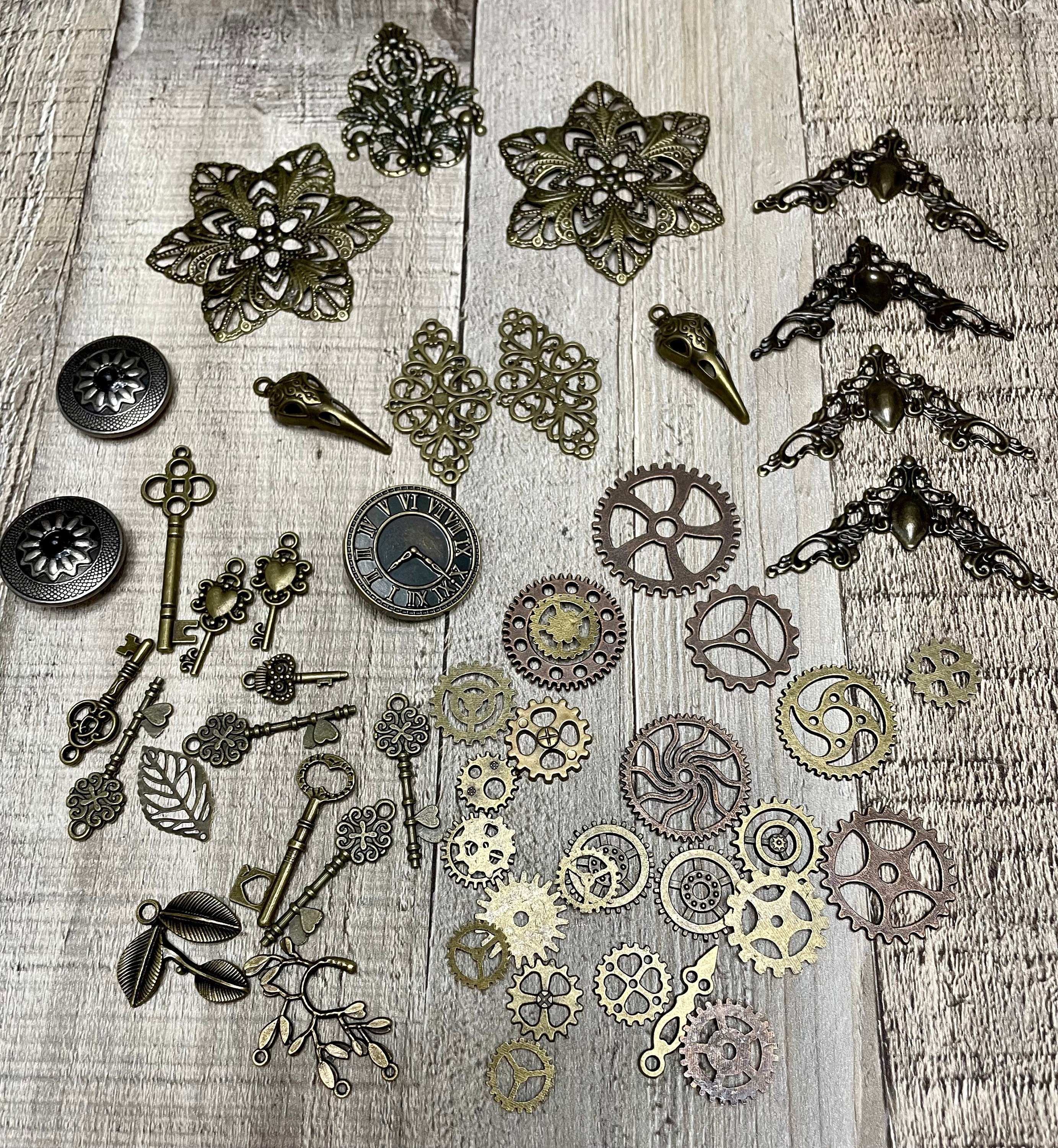 10pcs Miniature Metal Crafting Embellishments