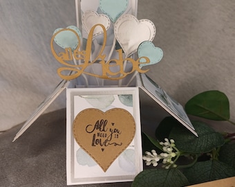 Card in a Box "Wedding"