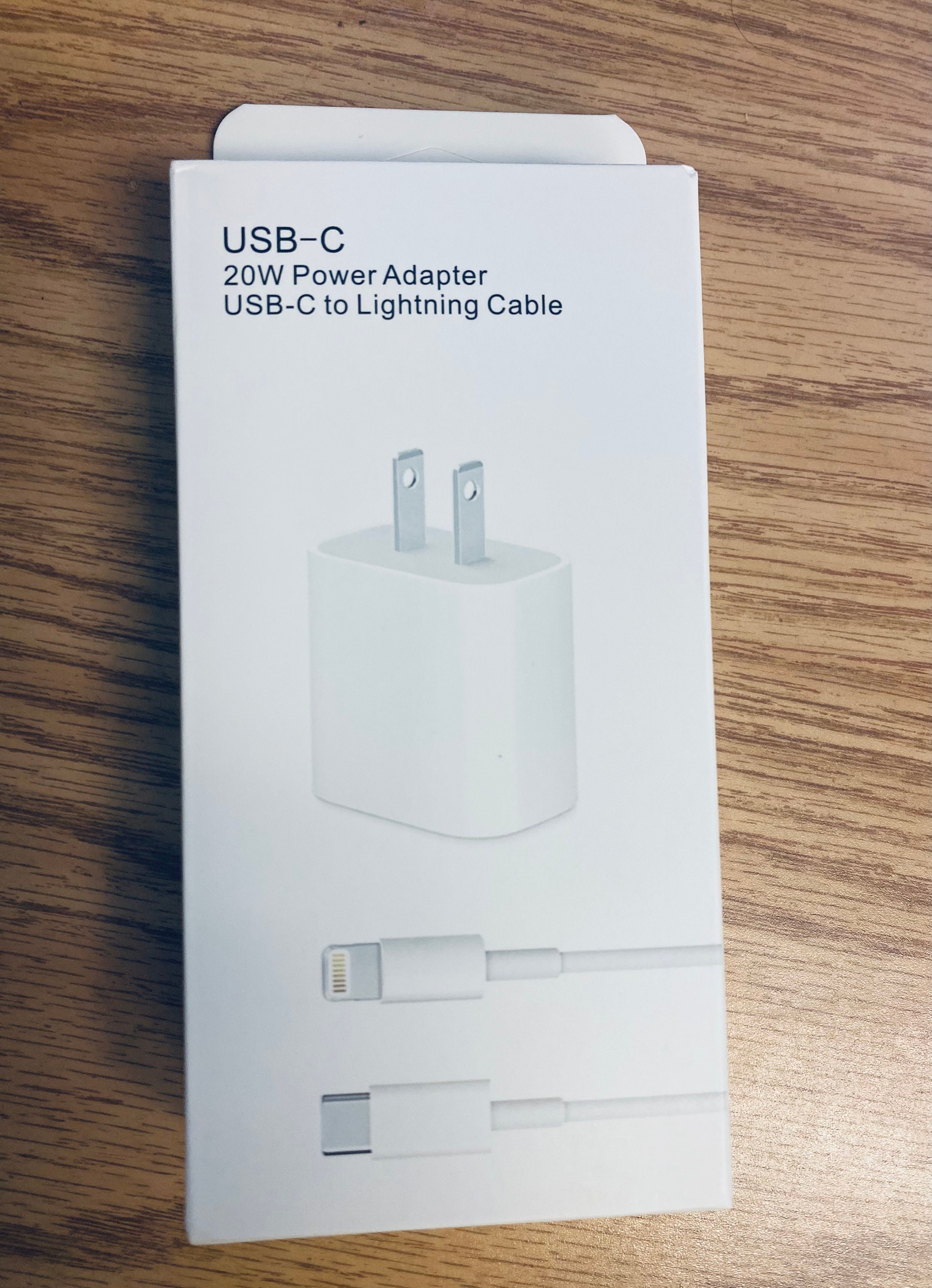 Apple Adaptateur secteur USB-C original pour l'iPhone 7 Plus
