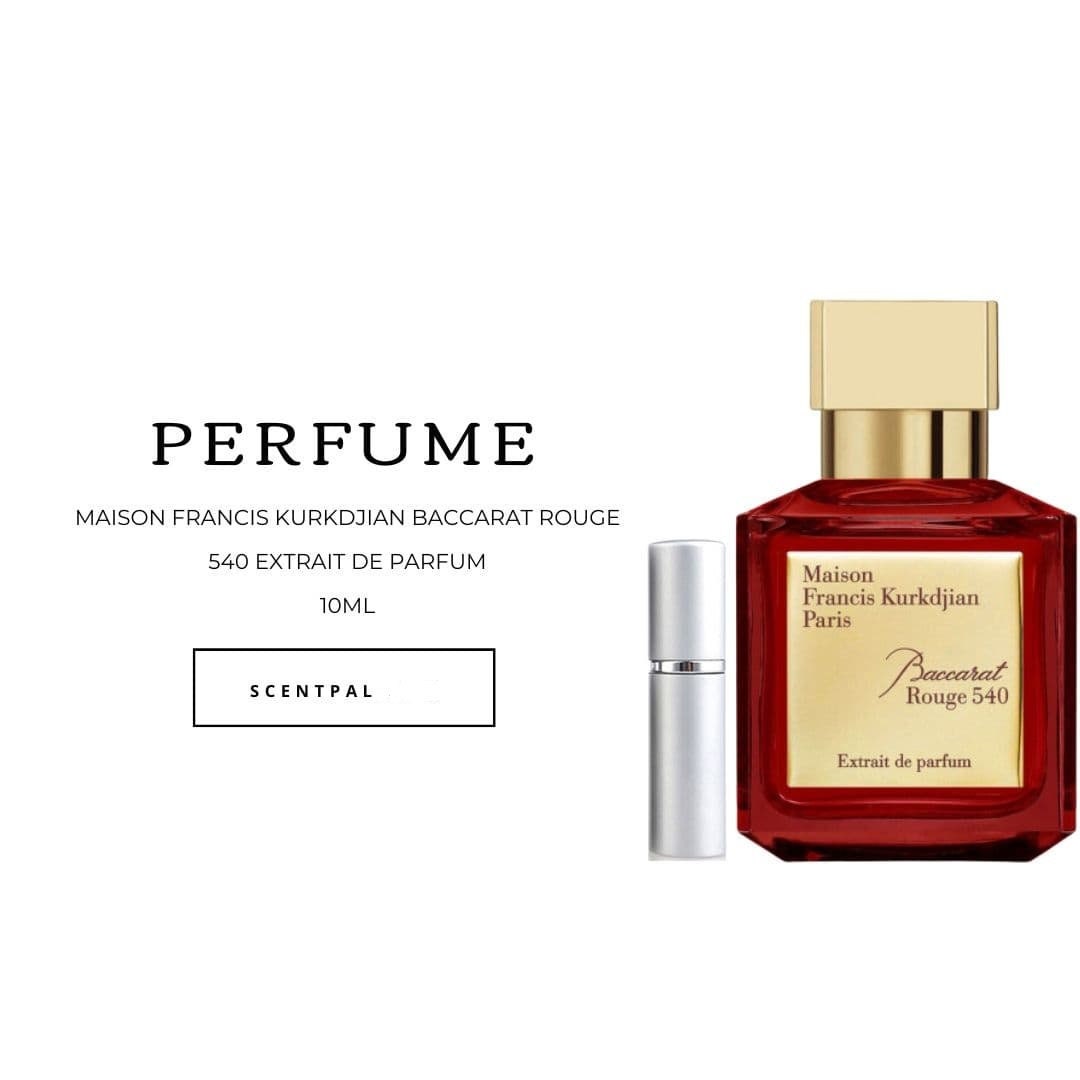 Maison Francis Kurkdjian Baccarat Rouge 540 EXTRAIT 1ml 2ml 3ml