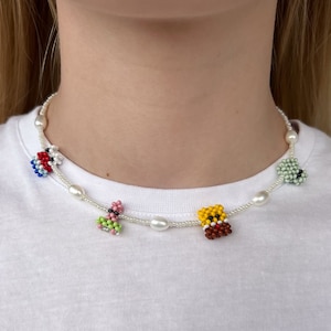 Beaded SpongeBob Necklace