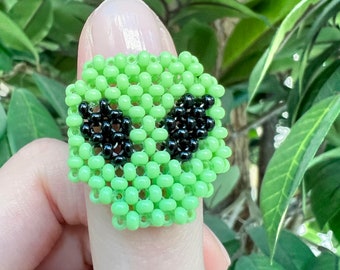 関送込 ILLUSORY Wrapped Beaded Mech Ring ILLUSORY Wrapped Beaded Mech Ring