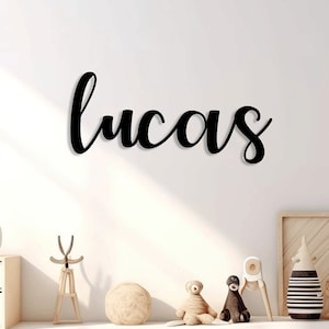 Custom Baby Name Cutout, Personalized Wooden Name Sign for Nursery Wall Decor Wood Letters Baby Nursery Name Sign Wooden Sign Baby Name Sign