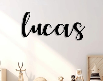 Custom Wooden Baby Name Sign: Nursery Wall Decor