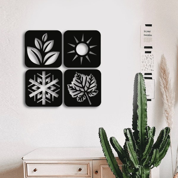 4 Seasons Art Etsy