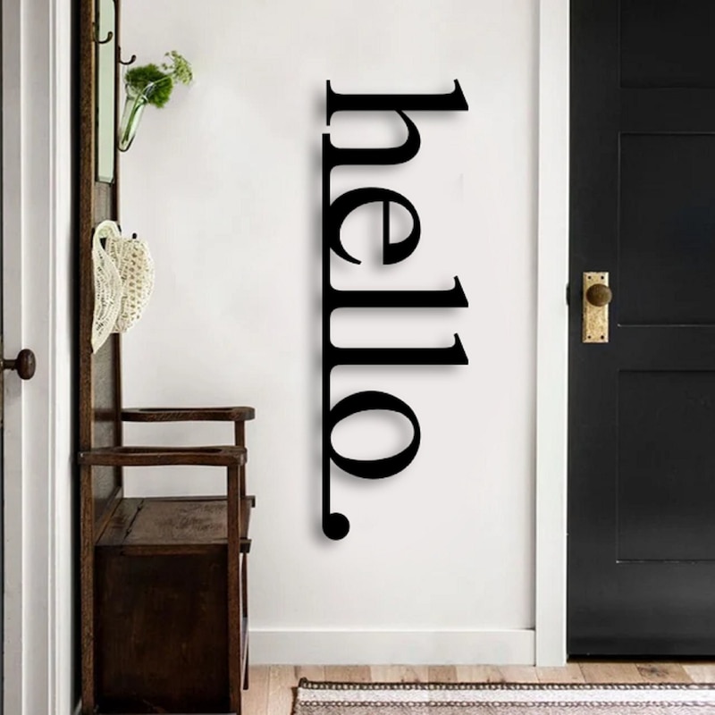 Hello Sign - Etsy